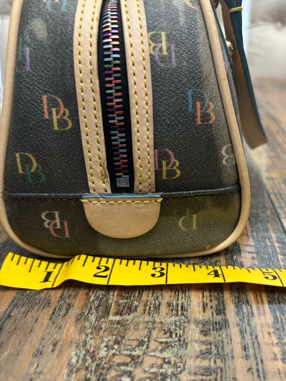 Dooney & Bourke Signature Mini Bowler Bag - Picture 15 of 16